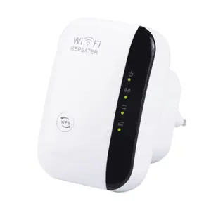سوبر دفعة واي فاي نطاق موسع يصل إلى 300Mbps مكرر مُعزز إشارة WiFi سهل الإعداد 2.4G شبكة الإنترنت معززة