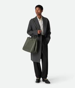 Reloj Mecánico de Lujo para Hombre Bottega BV, Correa de Cuero Genuino, Multifuncional, con Correa Cruzada para el Hombro, Estilo Ejecutivo Veneta - Product Image 1