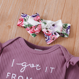 Catpapa Set di pantaloni e top per neonata 0-3 mesi, autunno-inverno, a maniche lunghe, con stampa 'I Got IT From <span class=keywords><strong>My</strong></span> Mama' - Product Image 4