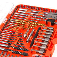 Kit de perçage Nesen 104 pièces, robuste, précis, fiable, pour le perçage multi-matériaux (bois, acier, maçonnerie) et les travaux de perçage domestiques