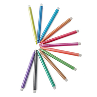 12 couleurs paillettes Art peinture marqueur peinture stylos pour la fabrication de cartes, dessin d'album photo, lettrage de signature, écriture