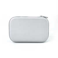 Étui de rangement double couche classique et simple en EVA avec fermeture éclair pour sèche-cheveux et outils chauffants de voyage
