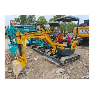 Sử dụng mini xây dựng thiết bị Yanmar vio17 máy xúc trong tình trạng tốt sử dụng Mini bánh xích máy xúc