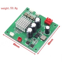 Carte de développement CA-3136A, amplificateur numérique 8-24V stéréo 2x50W TPA3116