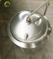 Tanque de Almacenamiento de Productos Lácteos de Acero Inoxidable de 1000L con Chaqueta Aislante para Leche, Bebidas, Cerveza, Jugos, Yogur y Procesamiento de Líquidos