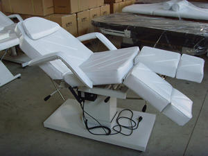 Table de massage électrique réglable avec base métallique pour hôtels et salles de sport, 1 moteur, personnalisable pour salon de beauté - Product Image 3