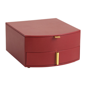 Dropshipping Double-Layer Jewelry Storage <b>Box</b> Drawer Luxury Travel <b>Jewellery</b> Organizer <b>Large</b> Capacity Case - Product Image 3