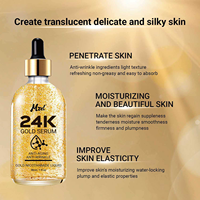 Sérum à l'or 24 carats Anti-âge Blanchissant Réduit les taches de vieillesse Les ridules Les rides Liftant Raffermissant pour tous les types de peau