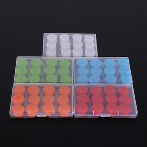 6 Paar Gel-Ohrstöpsel, wiederverwendbare Silikon-Ohrstöpsel, wasserdichte Schwimm-Ohrstöpsel, geräuschunterdrückende Ohrstöpsel für Erwachsene und Kinder - Product Image 4