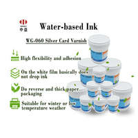 Vernis à l'eau Zhongyi pour cartes argentées, cartes blanches et feuilles d'aluminium, adapté aux températures hivernales ou basses