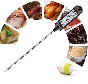 Termómetro para carne de lectura instantánea ultralargo con ° C / ° Botón F para cocinar: Parrilla, Barbacoa, Carne, Dulces, Leche, Agua, Baño - Product Image 1