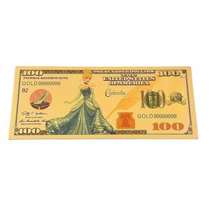 11 <span class=keywords><strong>billets</strong></span> <span class=keywords><strong>de</strong></span> <span class=keywords><strong>banque</strong></span> en feuille d'or <span class=keywords><strong>de</strong></span> la série Princesse Américaine, très demandés, pour collection et souvenir - Product Image 6