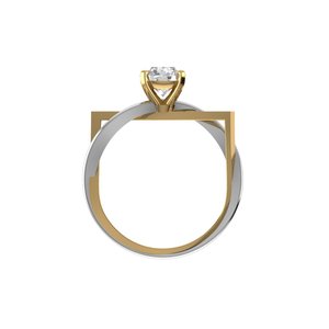 Authentic Round Cut Lab Grown <b>Diamond</b> <b>Ring</b> 925 Silver 9kt, 14kt, 18kt Gold <b>Rings</b> for Women's Jewelry Making Engagement <b>Rings</b> - Product Image 5