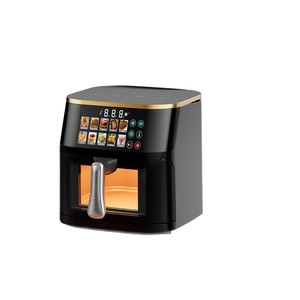 Friteuse à air multifonctionnelle en acier inoxydable pour la maison, contrôle numérique, grande capacité, four avec cuisson activée par application - Product Image 4