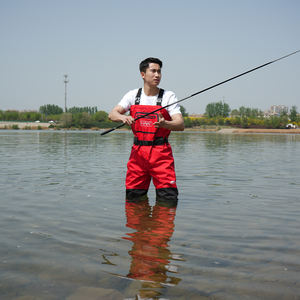 Cuissardes de pêche pour hommes respirant bas pied Wader Convertible chasse Wading pantalon kit pour la pêche à la mouche - Product Image 2