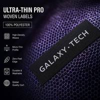 Étiquettes en polyester tissé sur mesure, acoustiquement perméables, pour équipement audiophile, neutres soniquement, haute porosité, en rouleau spécialisé