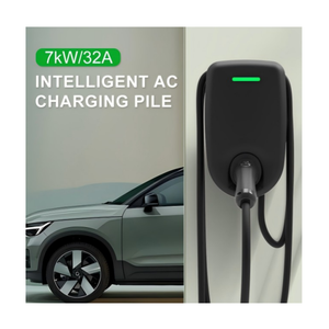 Nouvelle station <span class=keywords><strong>de</strong></span> recharge pour véhicules électriques Energy Star Home Base, type 2, 7 kW, chargeur mural rapide AC avec boîtier en plastique pour utilisation en <span class=keywords><strong>garage</strong></span> - Product Image 5