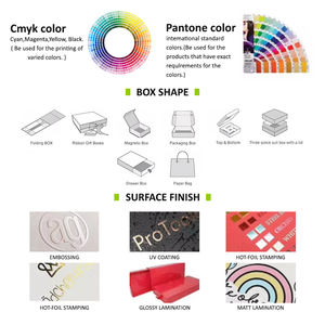 Caja de regalo magnética rígida plegable de varios colores de una pieza de tela de terciopelo de primera calidad al por mayor caja con logotipo estampado personalizado para promoción - Product Image 6