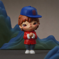 Vente en gros de figurines POPMART Hirono Clot Series de haute qualité, boîte mystère, figurines d'action aléatoires, jouets de collection, décorations pour la maison