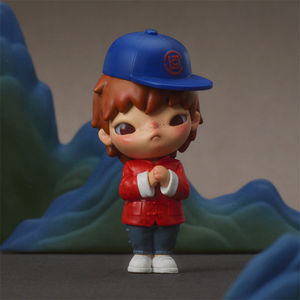 Vente en gros de figurines POPMART Hirono Clot Series de haute qualité, boîte mystère, figurines d'action aléatoires, jouets de collection, décorations pour la maison - Product Image 4