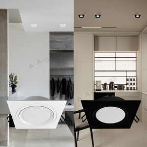 Nga Pop phong cách LED trần ánh sáng nhà ở lõm gx53 nhúng Downlight 360 độ nhôm MR16 Đèn Spotlight lịch thi đấu - Product Image 1