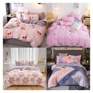 Tissu imprimé rose super bon marché-auto-produit, rose doux et incroyablement mignon - Product Image 1