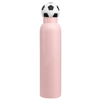 Logo personnalisé Bouteille d'eau de football en acier inoxydable à double paroi sans Bpa Bouteille d'eau pour ballon de football