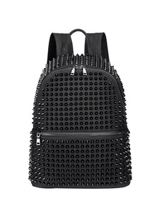 Flying Rivet Shoulder Genuine Leather External Frame Cycling <b>Backpack</b> 50-70L Large Capacity <b>Ladies</b> Senior Sense Summer New - Product Image 5