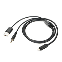 Cable de Audio y Adaptador de Repuesto para Interfaz BMW Mini iPod iPhone 5 6 7 8 X SE