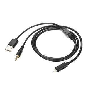 Cable de Audio y Adaptador de Repuesto para Interfaz BMW Mini iPod <span class=keywords><strong>iPhone</strong></span> <span class=keywords><strong>5</strong></span> 6 7 8 X <span class=keywords><strong>SE</strong></span> - Product Image 3