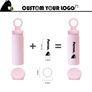 <span class=keywords><strong>Borraccia</strong></span> Termica in Acciaio Inox con Doppio Coperchio per Ragazze, Bottiglia da Palestra, Thermos Personalizzabile per Bevande Calde e Fredde - Product Image 3