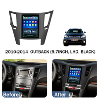 Autoradio Android Quad Core tactile Tesla, écran Vertical, lecteur Dvd 10 Guangdong avec GPS pour Subaru Outback 2010-2014, 16 go