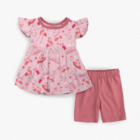 Pyjamas pour bébé de haute qualité, vêtements de nuit pour bébé, pyjamas en bambou, design personnalisé, ensemble de vêtements pour fille, pyjamas pour bébé fille