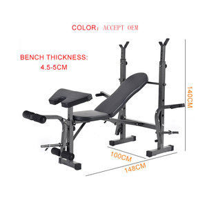 Banco de Pesas Multifuncional para Gimnasio en Casa con Múltiples Estaciones, en Oferta - Product Image 3