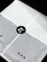 Bolsa de papel de cristal para ropa vegana biodegradable altamente transparente personalizada para ropa de camiseta
