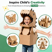 Traceur de découpe en carton certifié CE CPC, conception gratuite, machine à dessiner DIY pour enfants avec motifs d'animaux mignons