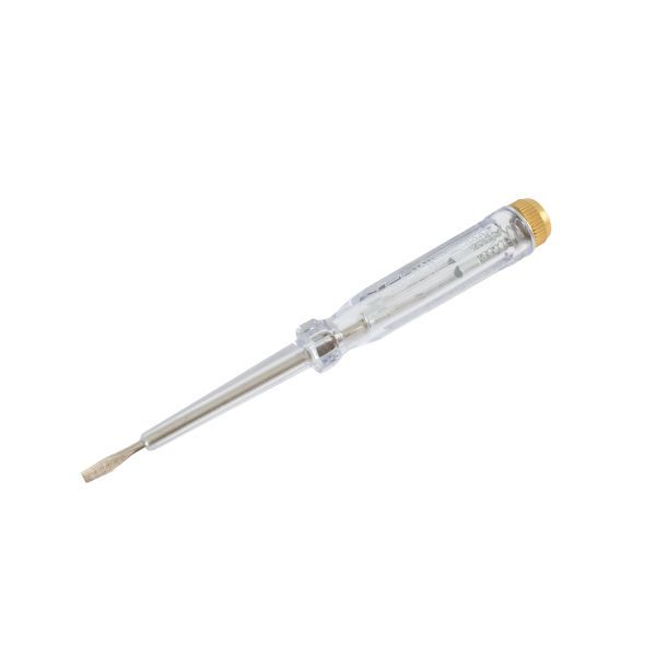 Electrical Screwdriver DC/AC Test Pencil AS/CR Material Dual-Purpose Voltage Tester Pen (0.01% + 1) Accuracy 100-250V