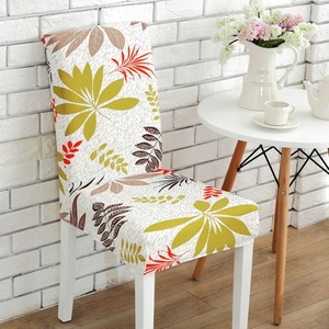 Housse de chaise moderne imprimée élastique pour chaise demi-sphérique, housse de tabouret de salle à manger en polyester/coton, lavable à la main, pour chaise d'hôtel 50*50*50cm - Product Image 6