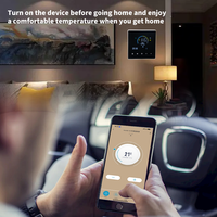 Intelligenter WLAN-Thermostat mit Touchscreen-Programmierung für Individuelle Heizpläne in Wohn- und Gewerbegebäuden