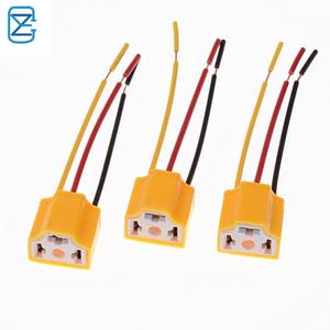 H4 gốm Led Đèn Pha & Sương Mù Ánh sáng Ổ cắm bóng đèn chủ 9003 HB2 Đèn chủ với 3 pin cắm tự động ứng dụng - Product Image 5