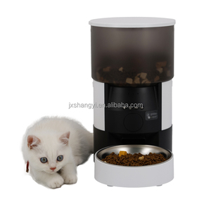 Cuencos para mascotas de acero inoxidable 304 de 3L personalizados, alimentador eléctrico automático para mascotas, alimentador inteligente para mascotas con temporizador, Control por aplicación de cámara HD - Product Image 1