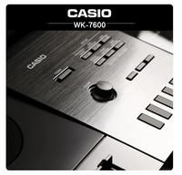 Casio WK-7600 76-key Digital Keyboard Popular Instrument Professional Electronic Piano for Stage Bar Church