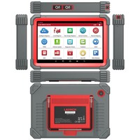 LAUNCH X431 PRO5 avec J254 SmartLink 2.0 et licence logicielle pour camions lourds et adaptateurs pour 12V et 24V