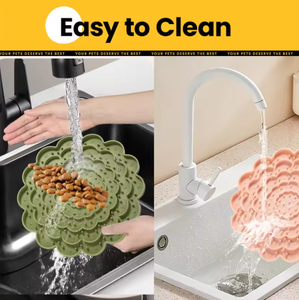 2 in 1 çevre dostu anti-boğulma silikon besleyici köpek/kedi maması kase kaymaz Mat aşk tarzı Pet malzemeleri şarj güç kaynağı - Product Image 4