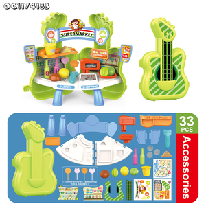 Mercado <span class=keywords><strong>de</strong></span> comestibles Stand Juguetes Supermercado Compras Escáner Pretender jugar con frutas Verduras <span class=keywords><strong>Caja</strong></span> <span class=keywords><strong>registradora</strong></span> barata Juego Niños - Product Image 5