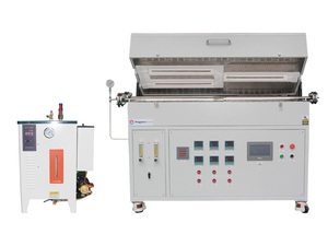 Four à tubes rotatif de laboratoire de traitement thermique 1200C Four de frittage et d'approvisionnement pour usage industriel - Product Image 4