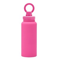 Bouteille d'eau isotherme en acier inoxydable avec couvercle magnétique MagSafe et support pour téléphone, vente en gros FX Factory