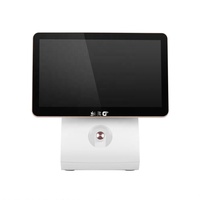 Dispositivos POS Inteligentes para Pagos de Escritorio, Pantalla Táctil, Sistema POS Android con Escáner de Código de Barras