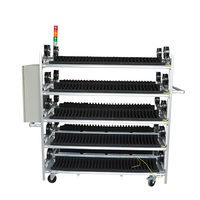 Rack de test d'âge ESD personnalisé avec roulettes pour équipement d'usine électronique avec écran d'affichage