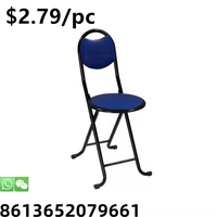 Vente chaude Tabouret De Bar Simple Maison Salle À Manger Adulte Chaise Pliante